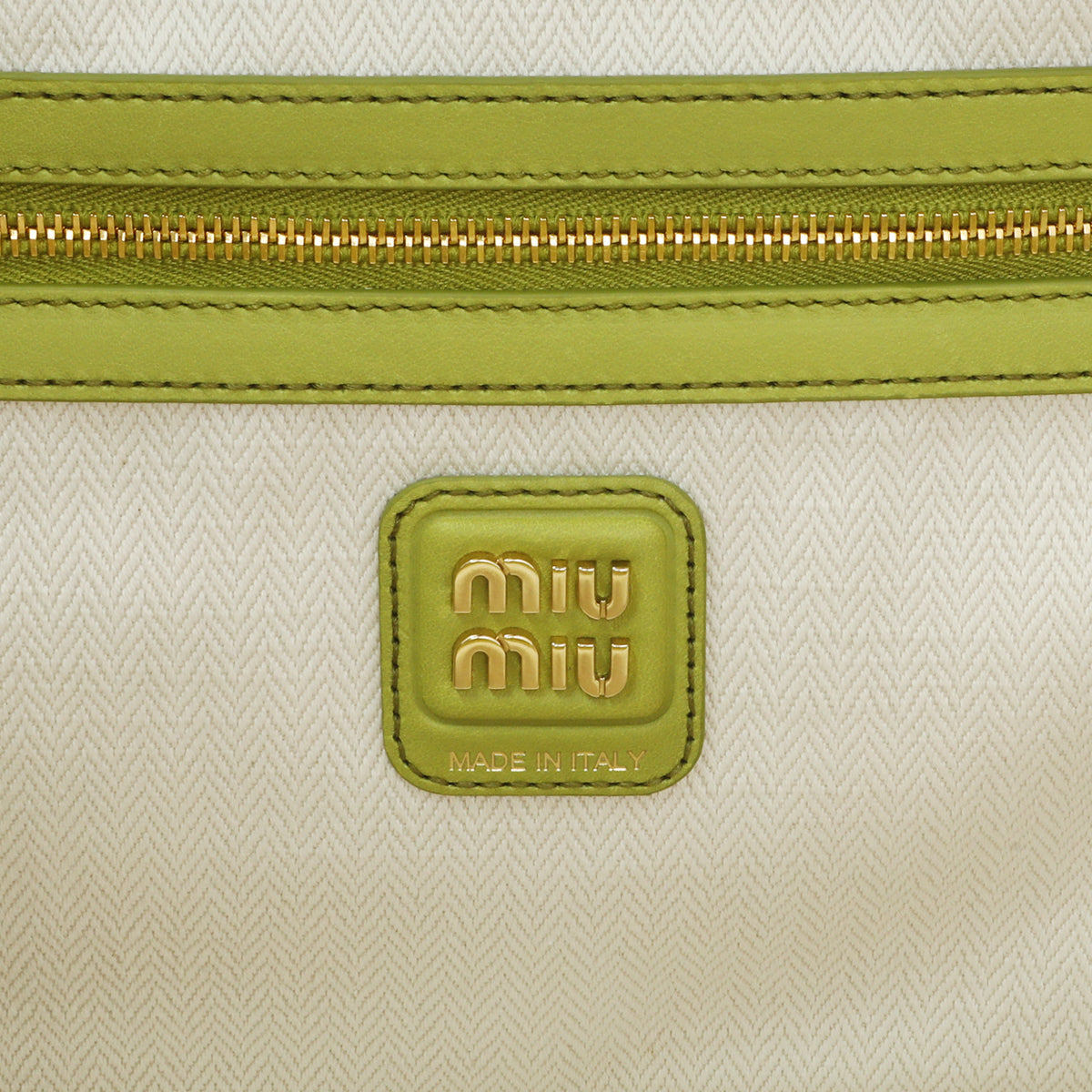 Miu Miu Green Camoscio Beau Top Handle Bag Handbags Miu Miu