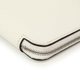 Hermes New White Evercolor Silk'in Long Wallet