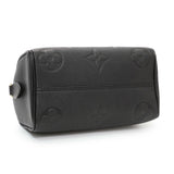 Louis Vuitton Black Empreinte Monogram Giant Speedy Bandouliere 20