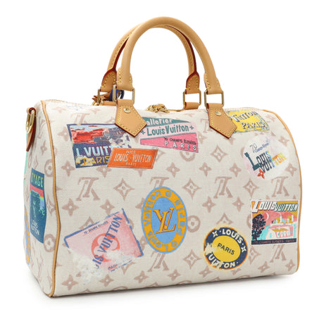 Louis Vuitton Monogram Flight Mode Speedy Soft Bandouliere 30