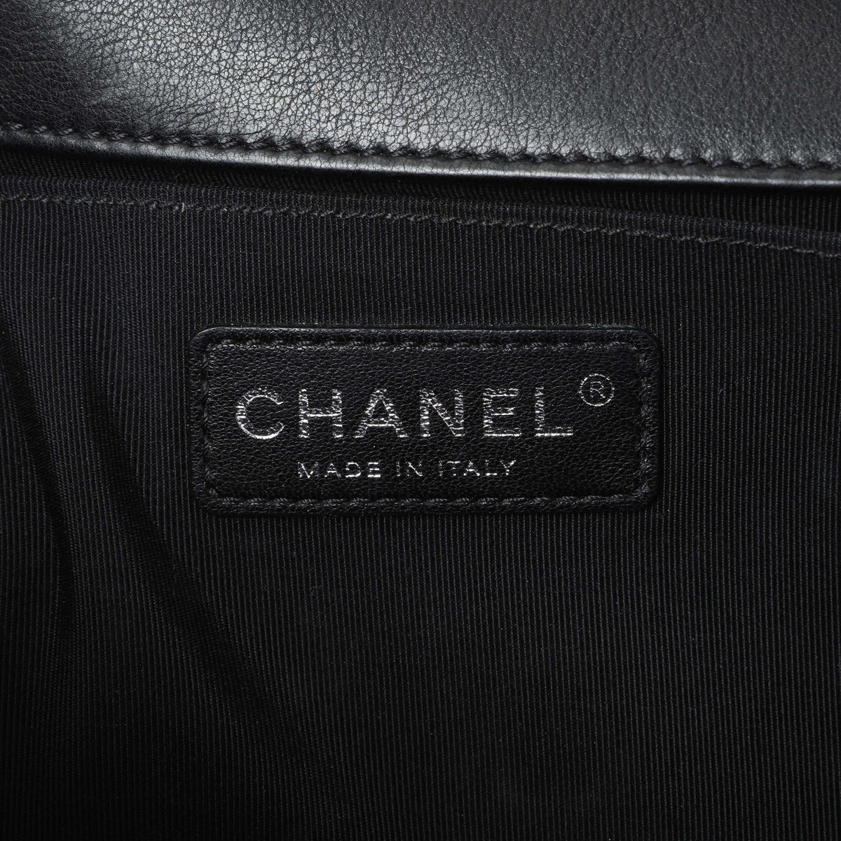 Chanel Black Quilted Calfskin Medium Boy Flap Handbags Chanel