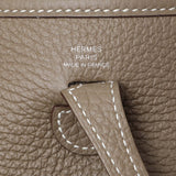 Hermes Etoupe Clemence Amazone Evelyne TPM Handbags Hermes