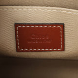 Chloe Linen Calfskin Small Woody Ribbon Tote