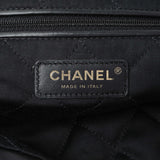 Chanel Black Quilted Shiny Calfskin Large Chanel 22 Handbags Chanel