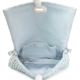 Miu Miu Blue Matelasse Nappa Crystal Clutch Handbags Miu Miu