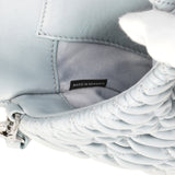 Miu Miu Blue Matelasse Nappa Crystal Clutch Handbags Miu Miu