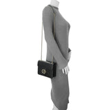 Gucci Black Dollar Calfskin Small Interlocking G Shoulder Bag Handbags Gucci