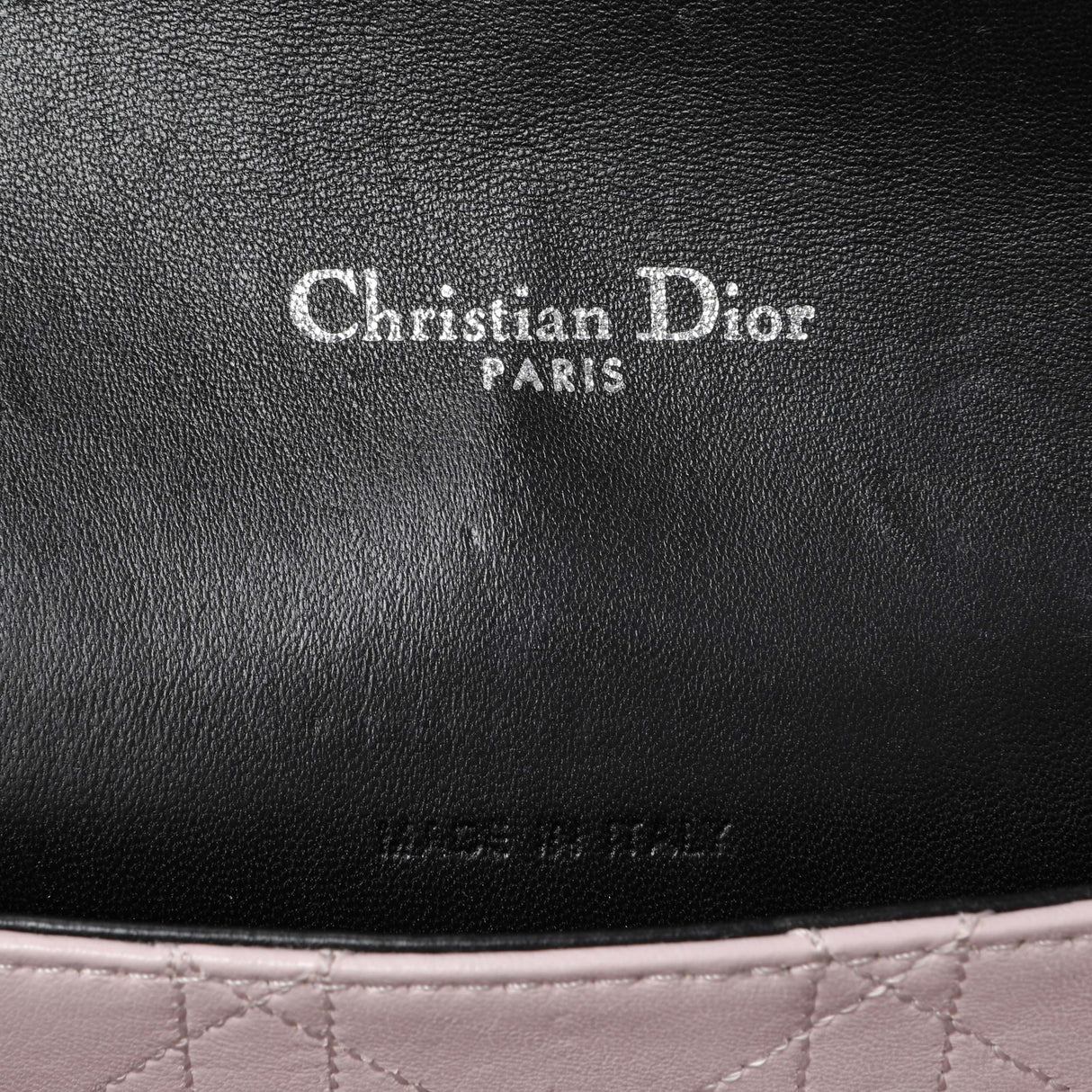 Christian Dior Black Lambskin Cannage Medium Miss Dior Flap Handbags Christian Dior