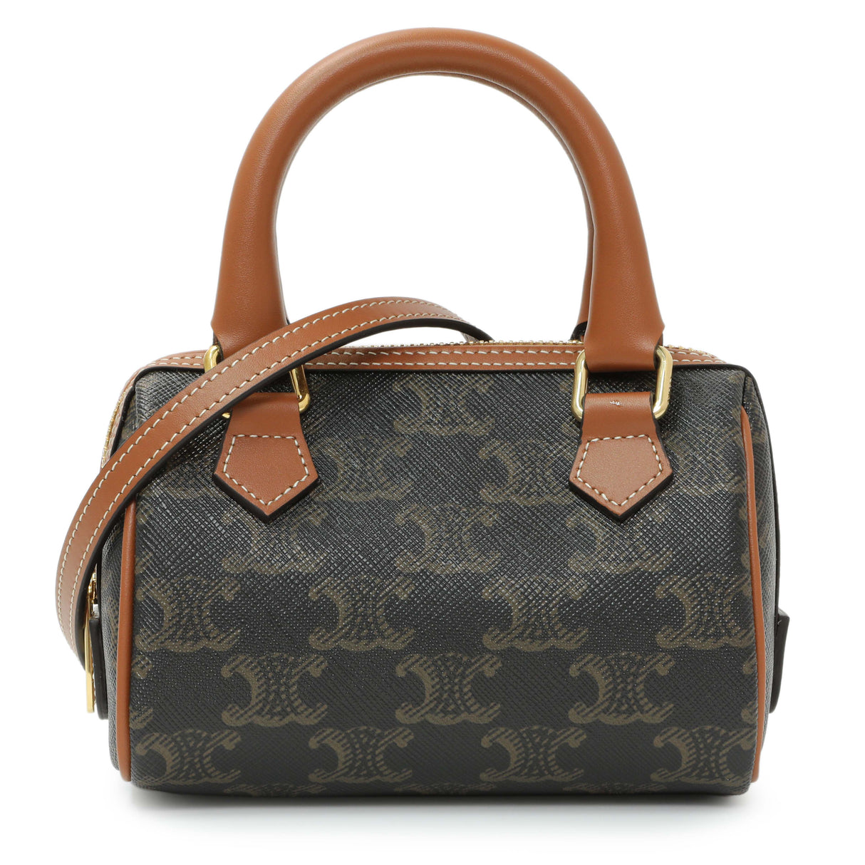 Celine Triomphe Mini Boston Bag Handbags Celine