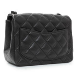 Chanel Black Lambskin Mini Flap Handbags Chanel