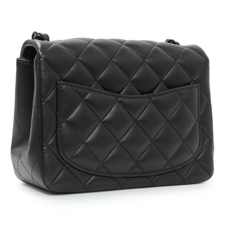 Chanel Black Lambskin Mini Flap