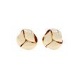 14K Yellow Gold Knot Earrings Fine Jewellery Modaselle