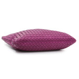 Bottega Veneta Purple Nappa Intrecciato Tote Handbags Bottega Veneta