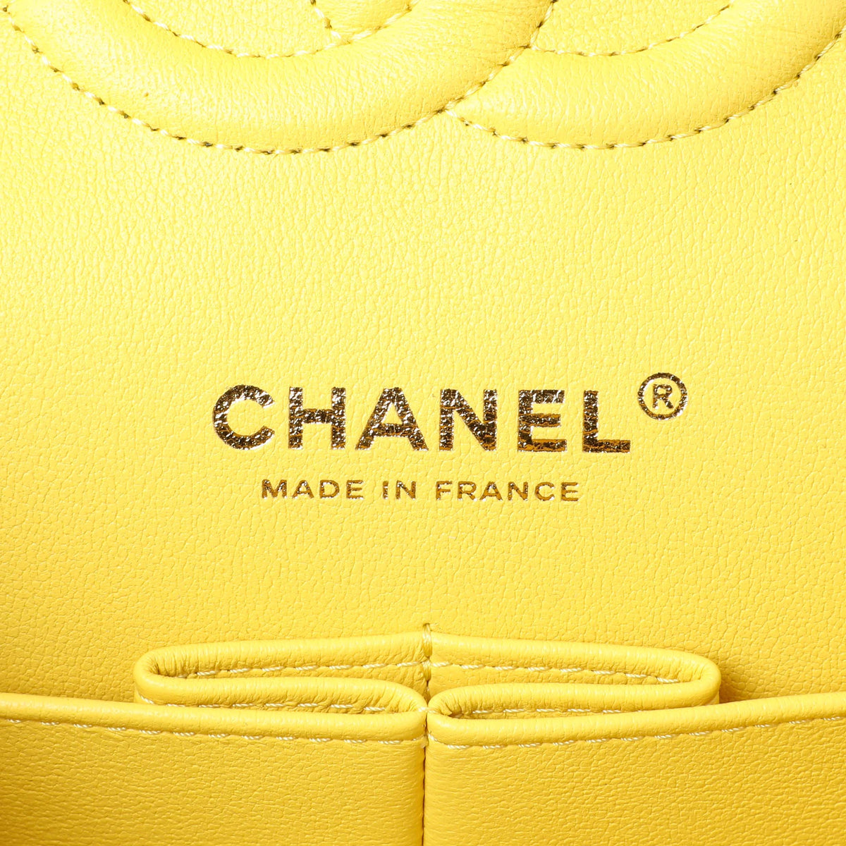 -6 items Wed Oct 14 ⬆️- Chanel Yellow Quilted Caviar Medium Double Flap Handbags Chanel