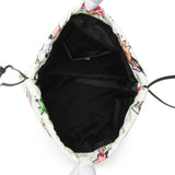 Prada Re Nylon Surf Print Wish Drawstring Pouch Handbags Prada