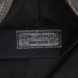 Saint Laurent Grey Kaki Calfskin Matelasse Monogram Lou Camera Bag