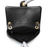 Chanel Black Quilted Caviar Small Flap Handbags Chanel