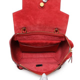 Celine Red Grained Calfskin Micro Belt Bag