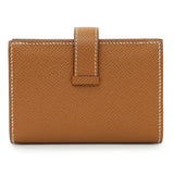 Hermes Gold Epsom Bearn Card Holder Wallet Accessories Hermes