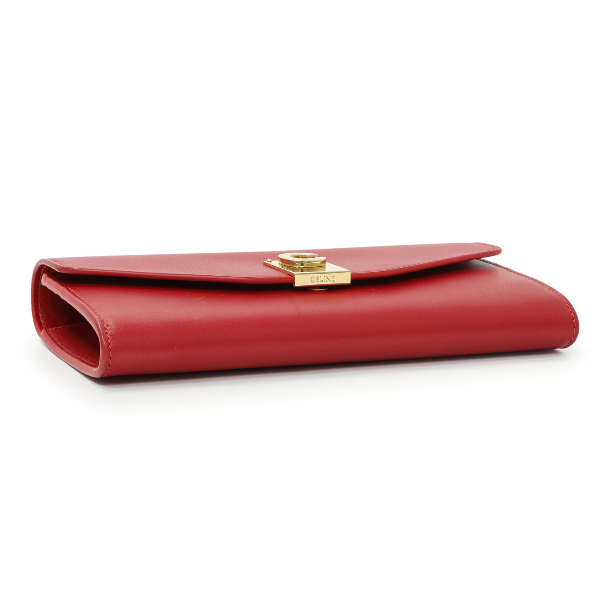 Celine Red Calfskin C Wallet on Chain Handbags Celine