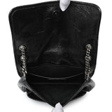 Saint Laurent Crinkled Calfskin Matelasse Monogram Baby Niki Chain Satchel Handbags Saint Laurent