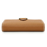 Hermes Gold Epsom Bearn Card Holder Wallet Accessories Hermes