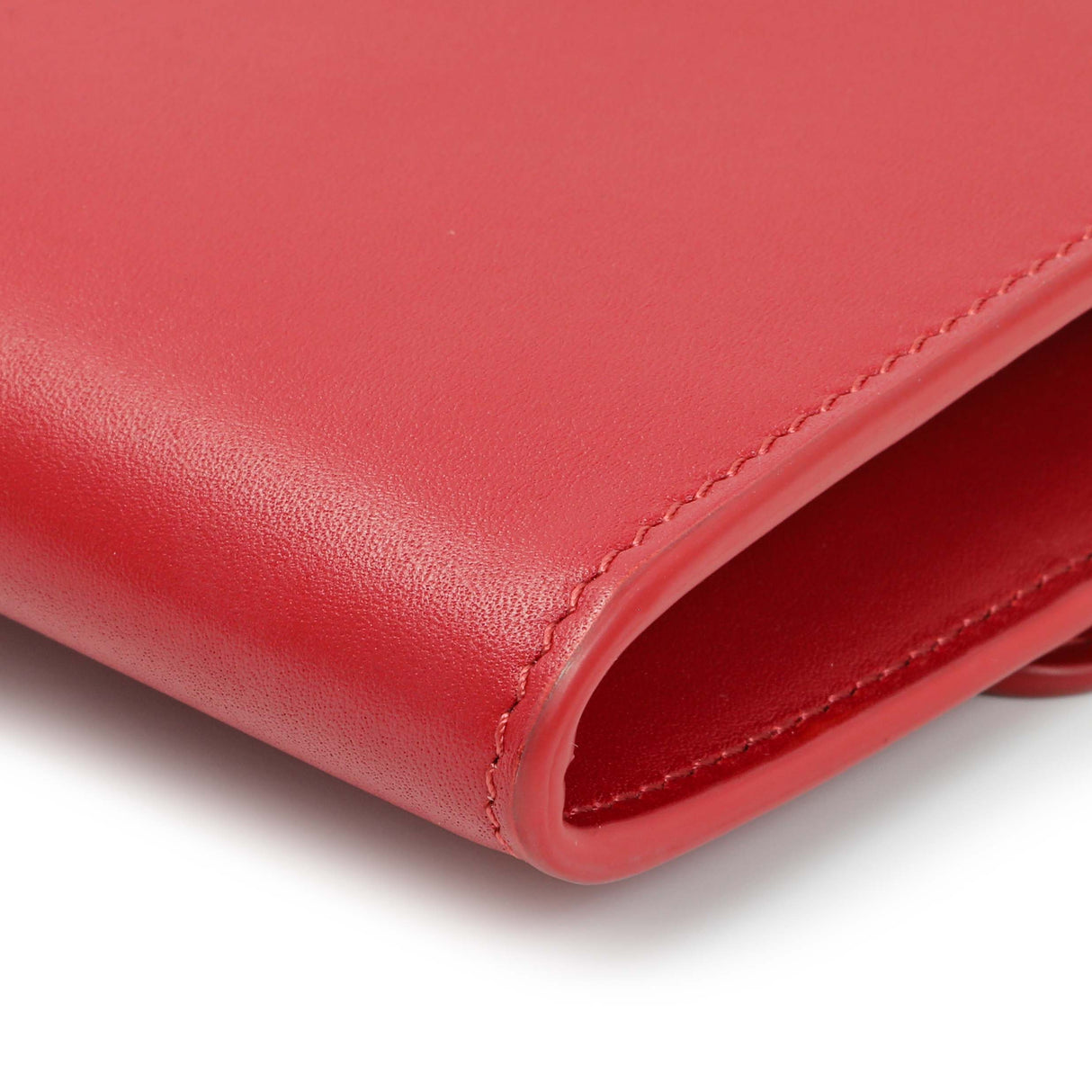 Celine Red Calfskin C Wallet on Chain Handbags Celine