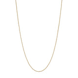 18K Yellow Gold Adjustable Diamond Cut Bead Chain Fine Jewellery Modaselle