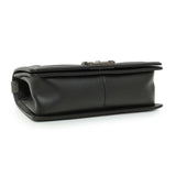 Chanel Black Quilted Lambskin Medium Boy Flap Handbags Chanel