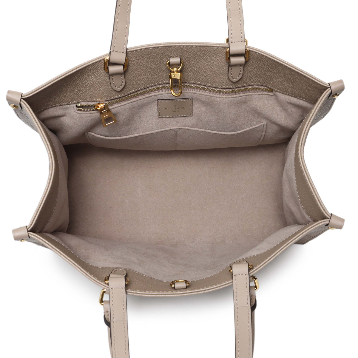 Louis Vuitton Turtledove Monogram Empreinte Onthego MM