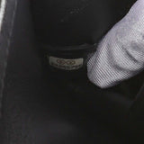 Chanel Black Calfskin Woven PVC Medium Boy Flap