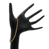 18K Yellow Gold Rope Bracelet Fine Jewellery Modaselle