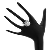 18K White Gold 14.5mm South Sea Pearl Blossom Ring Fine Jewellery Modaselle
