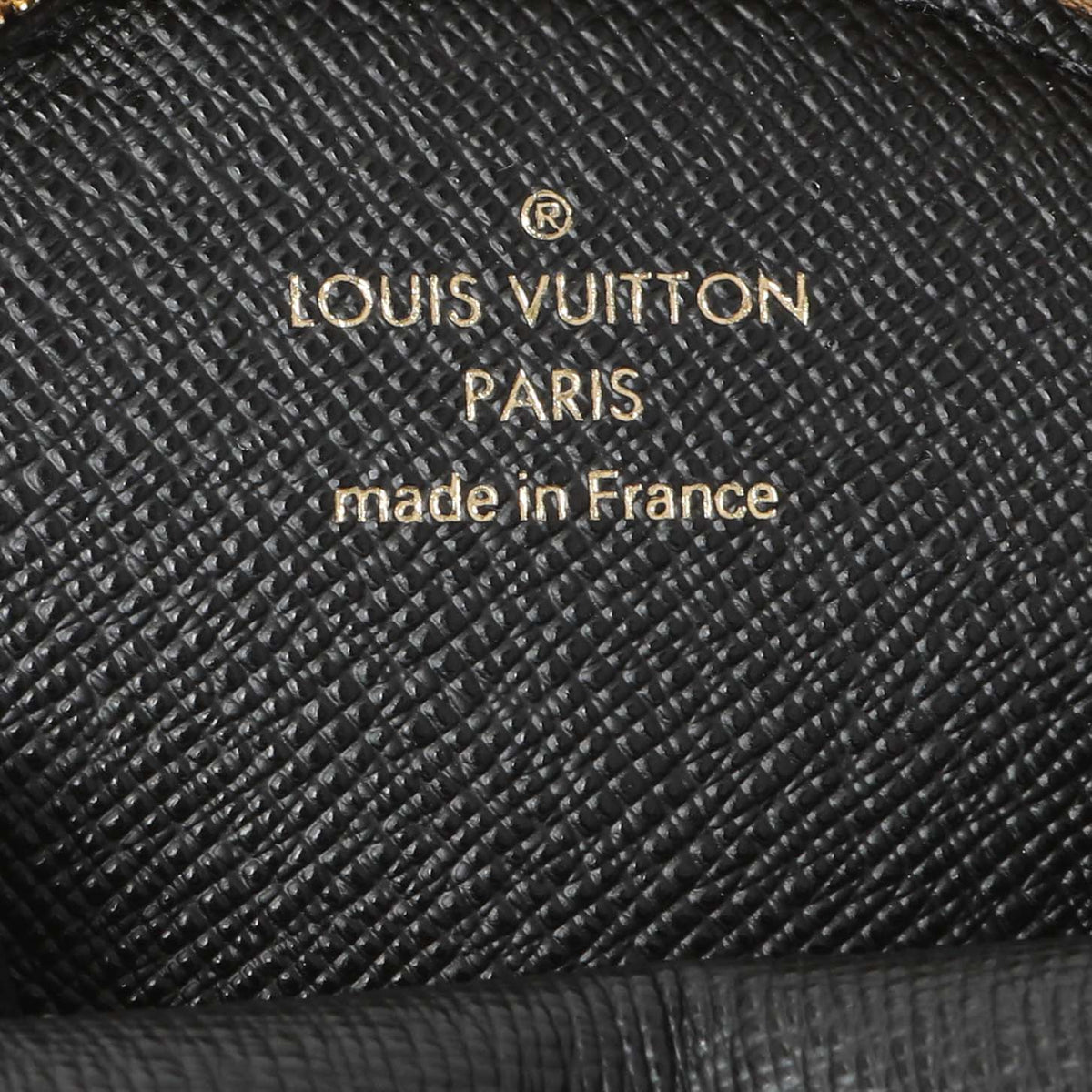 Louis Vuitton Reverse Monogram Bandouliere Round Coin Purse