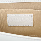 Jacquemus White Smooth Calfskin Le Chiquito Long
