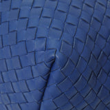 Bottega Veneta Blue Nappa Intrecciato Medium Garda Bag