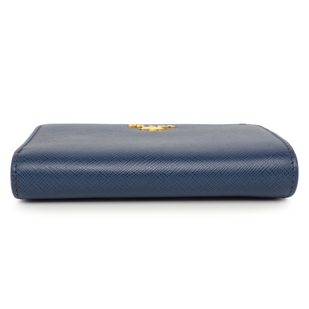 Prada Blue Saffiano Small Wallet