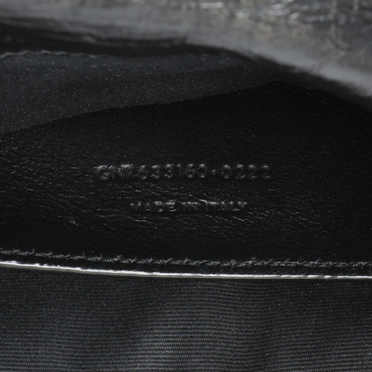 Saint Laurent Crinkled Calfskin Matelasse Monogram Baby Niki Chain Satchel Handbags Saint Laurent