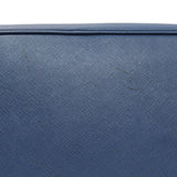 Prada Blue Saffiano Medium Galleria Double Zip Tote Handbags Prada