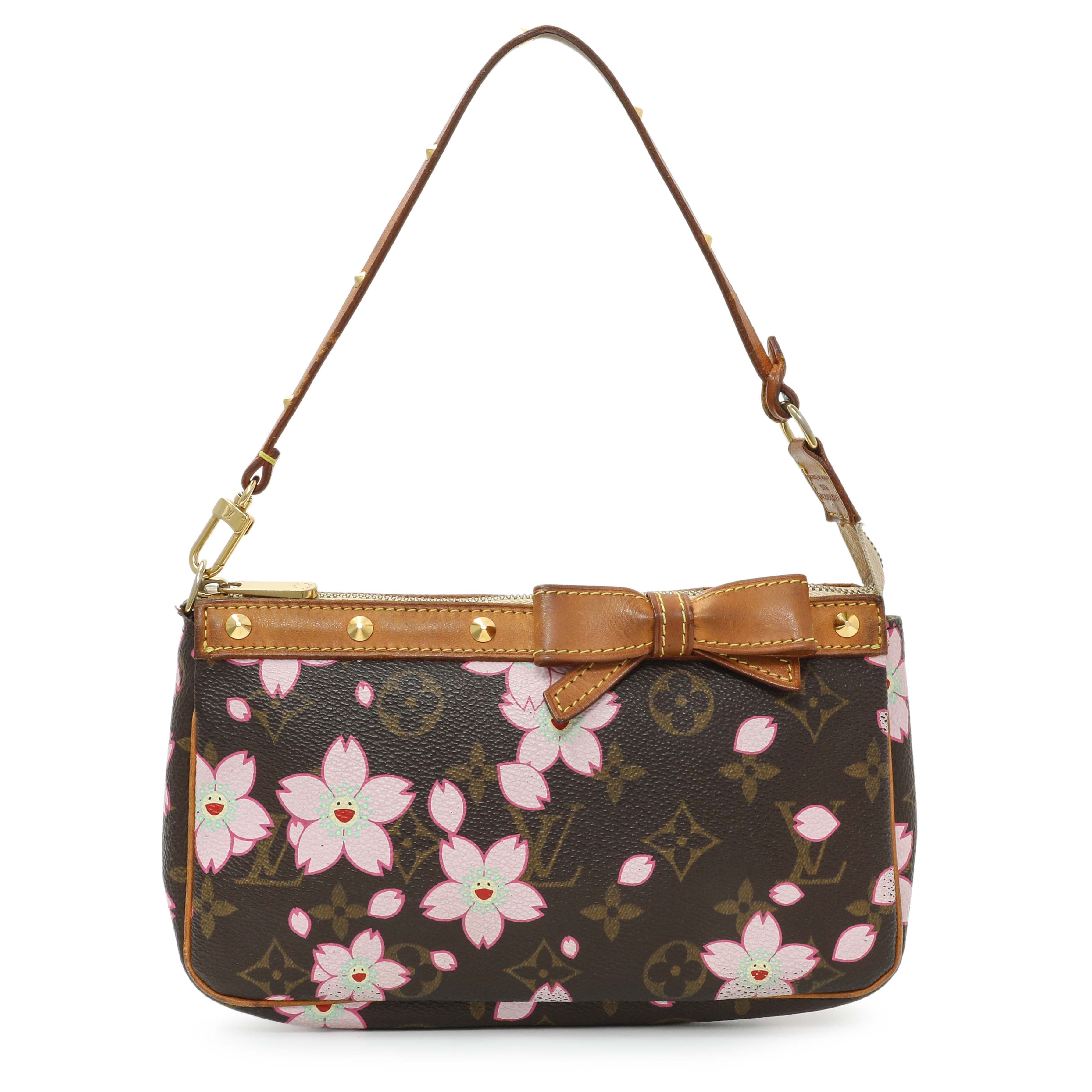 Louis Vuitton Monogram Cherry Blossom Pochette Accessories – Modaselle