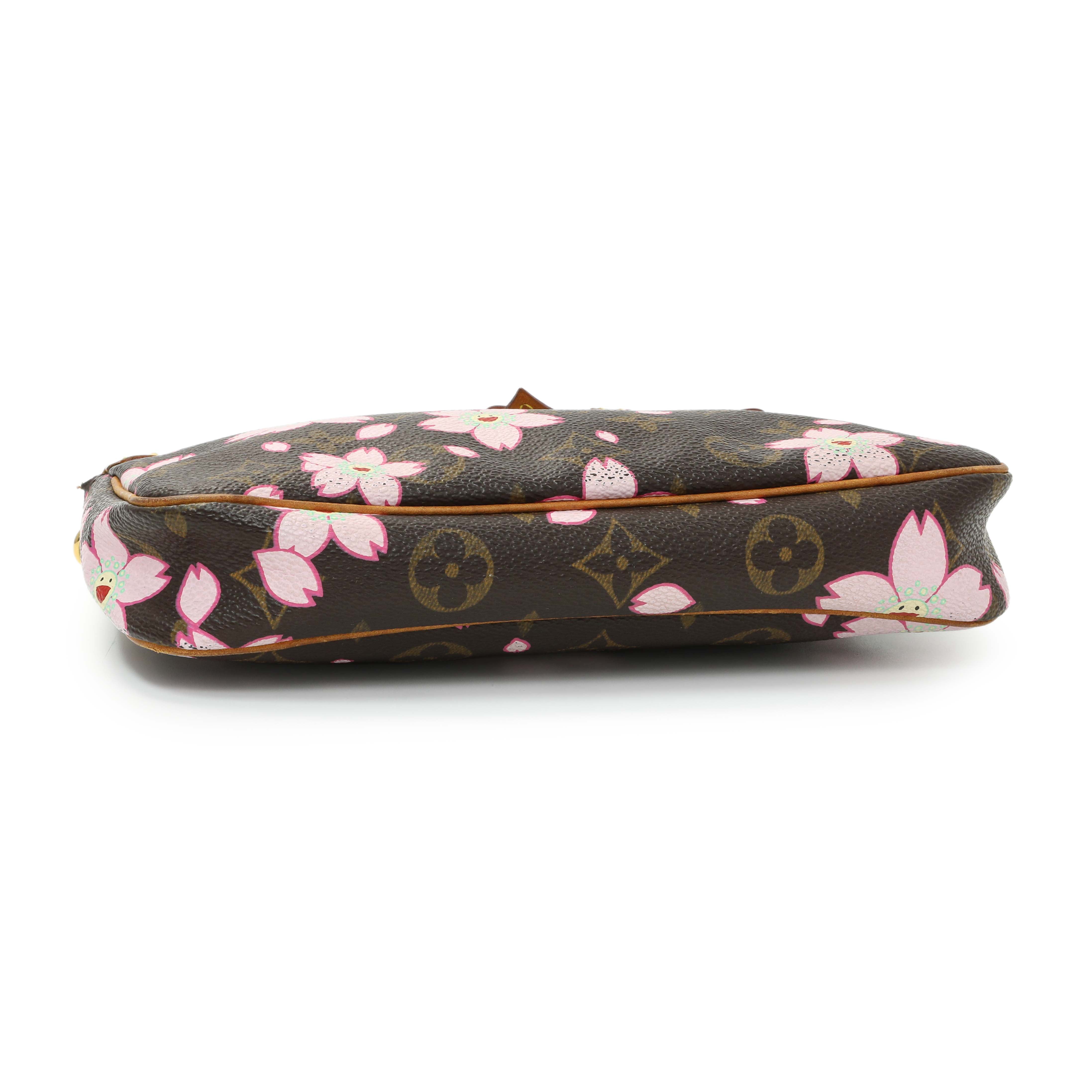 Louis Vuitton Monogram Cherry Blossom Pochette Accessories – Modaselle