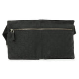 Gucci Black GG Monogram Double Pocket Belt Bag