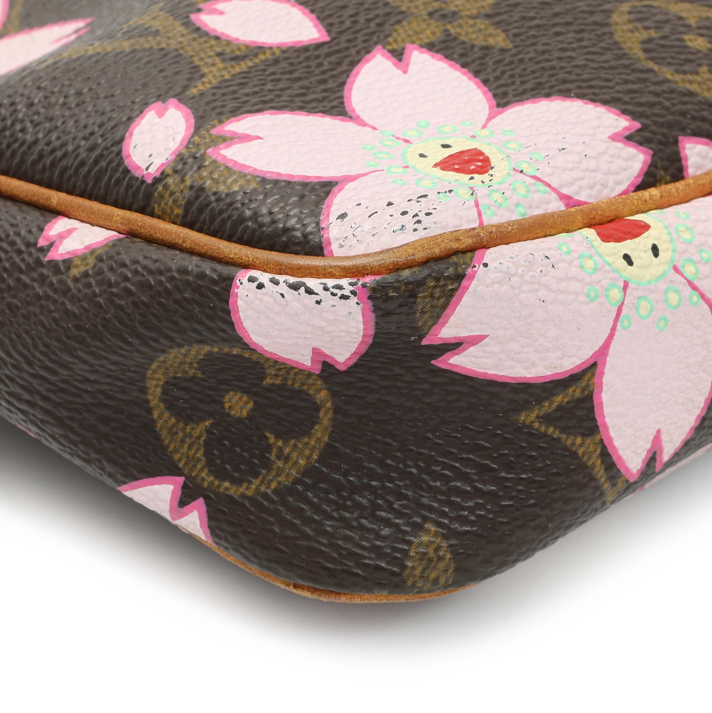 Louis Vuitton Monogram Cherry Blossom Pochette Accessories – Modaselle