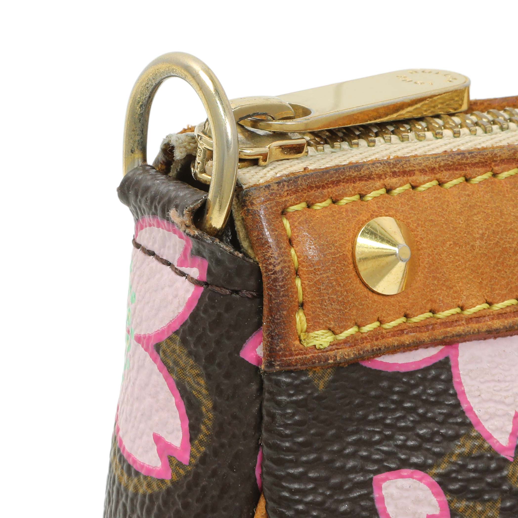 Louis Vuitton Monogram Cherry Blossom Pochette Accessories – Modaselle