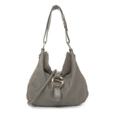 Gucci Grey Calfskin G Wave Shoulder Bag Handbags Gucci