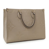 Louis Vuitton Turtledove Monogram Empreinte Onthego MM