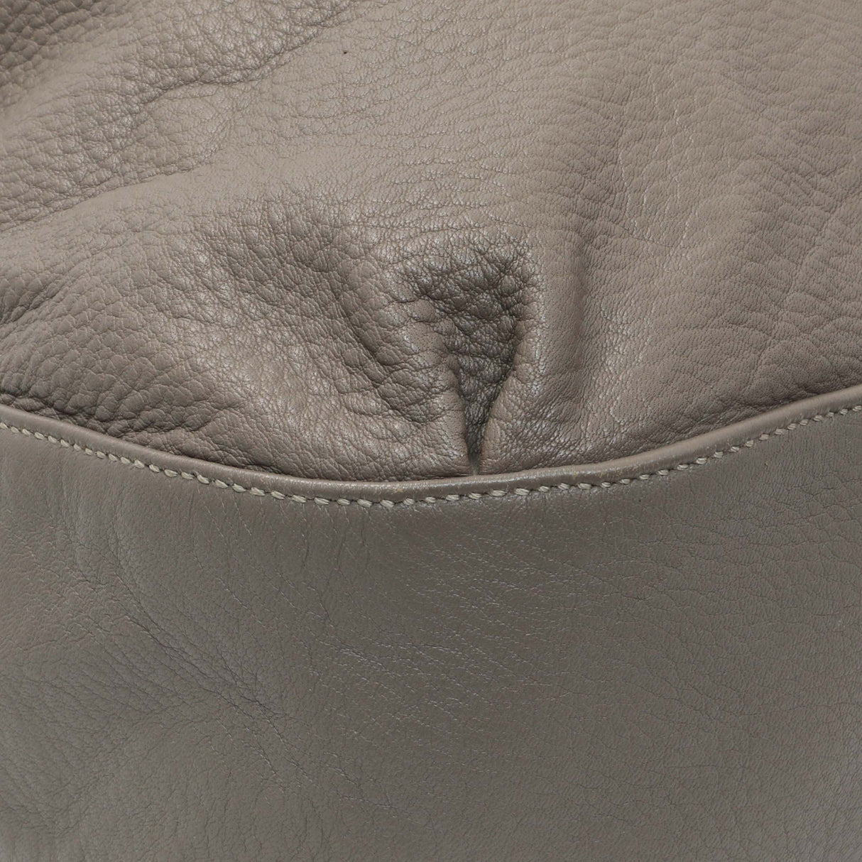 Gucci Grey Calfskin G Wave Shoulder Bag Handbags Gucci