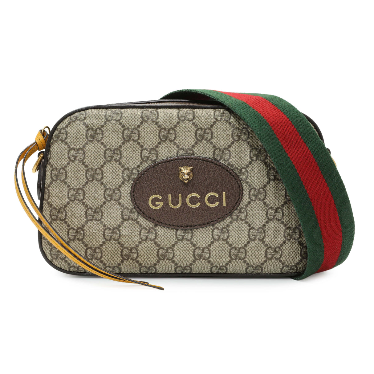 Gucci GG Supreme Monogram Web Neo Vintage Shoulder Bag