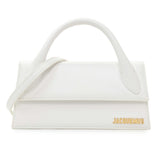 Jacquemus White Smooth Calfskin Le Chiquito Long