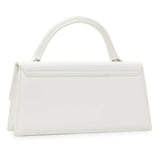 Jacquemus White Smooth Calfskin Le Chiquito Long